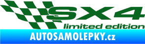 Samolepka SX4 limited edition levá tmavě zelená