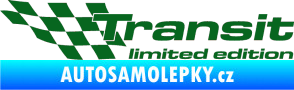Samolepka Transit limited edition levá tmavě zelená