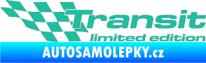 Samolepka Transit limited edition levá tyrkysová