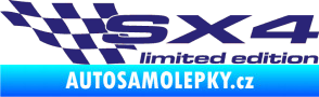 Samolepka SX4 limited edition levá střední modrá