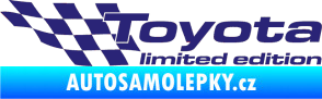 Samolepka Toyota limited edition levá střední modrá