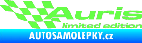 Samolepka Auris limited edition levá Fluorescentní zelená