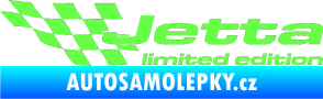 Samolepka Jetta limited edition levá Fluorescentní zelená