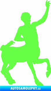 Samolepka Kentaur 001 pravá Fluorescentní zelená