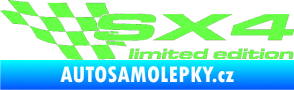 Samolepka SX4 limited edition levá Fluorescentní zelená