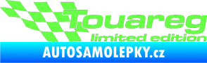 Samolepka Touareg limited edition levá Fluorescentní zelená