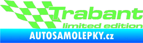 Samolepka Trabant limited edition levá Fluorescentní zelená