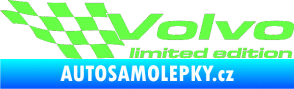 Samolepka Volvo limited edition levá Fluorescentní zelená