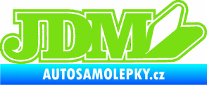 Samolepka JDM 001 symbol zelená kawasaki