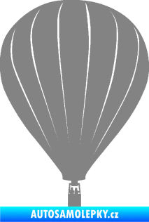 Samolepka Horkovzdušný balón 002 šedá