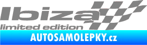 Samolepka Ibiza limited edition pravá šedá