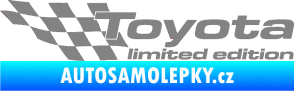 Samolepka Toyota limited edition levá šedá
