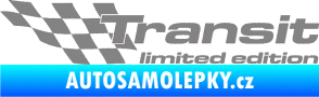 Samolepka Transit limited edition levá šedá