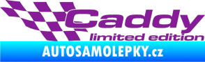 Samolepka Caddy limited edition levá fialová