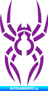 Samolepka Pavouk 006 fialová