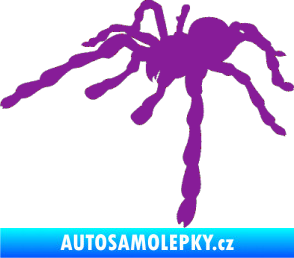 Samolepka Pavouk 013 - levá fialová