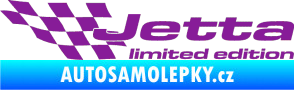 Samolepka Jetta limited edition levá fialová