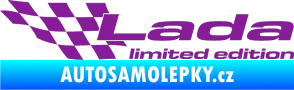 Samolepka Lada limited edition levá fialová