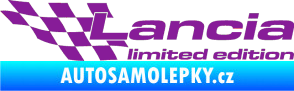 Samolepka Lancia limited edition levá fialová