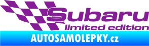 Samolepka Subaru limited edition levá fialová