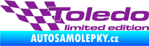 Samolepka Toledo limited edition levá fialová