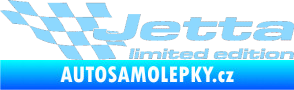 Samolepka Jetta limited edition levá světle modrá