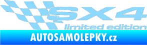 Samolepka SX4 limited edition levá světle modrá