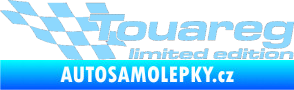 Samolepka Touareg limited edition levá světle modrá