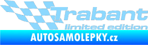 Samolepka Trabant limited edition levá světle modrá