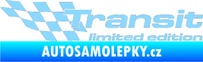 Samolepka Transit limited edition levá světle modrá