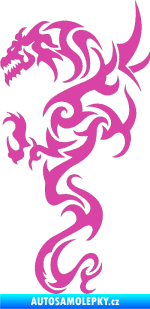 Samolepka Dragon 019 levá růžová