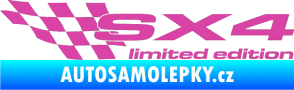 Samolepka SX4 limited edition levá růžová