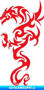 Samolepka Dragon 019 levá červená