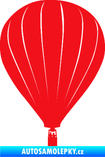 Samolepka Horkovzdušný balón 002 červená