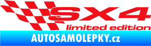 Samolepka SX4 limited edition levá červená