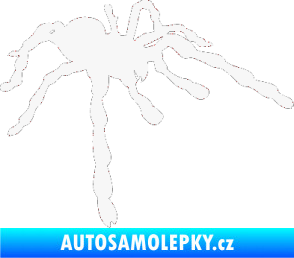 Samolepka Pavouk 013 - pravá bílá