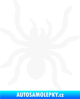 Samolepka Pavouk 014 pravá bílá
