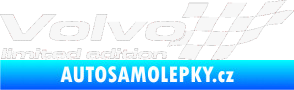 Samolepka Volvo limited edition pravá bílá