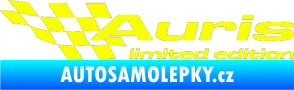 Samolepka Auris limited edition levá Fluorescentní žlutá