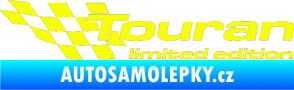 Samolepka Touran limited edition levá Fluorescentní žlutá