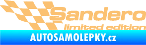 Samolepka Sandero limited edition levá béžová