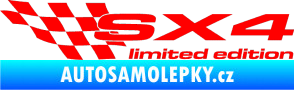 Samolepka SX4 limited edition levá Fluorescentní červená