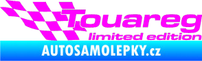 Samolepka Touareg limited edition levá Fluorescentní růžová