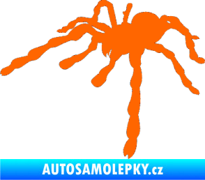 Samolepka Pavouk 013 - levá Fluorescentní oranžová
