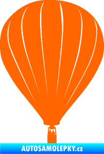 Samolepka Horkovzdušný balón 002 Fluorescentní oranžová