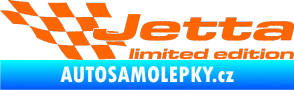 Samolepka Jetta limited edition levá Fluorescentní oranžová