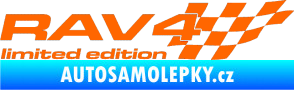 Samolepka RAV4 limited edition pravá Fluorescentní oranžová
