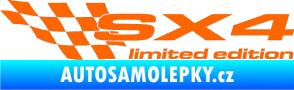 Samolepka SX4 limited edition levá Fluorescentní oranžová