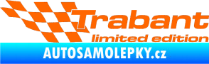 Samolepka Trabant limited edition levá Fluorescentní oranžová