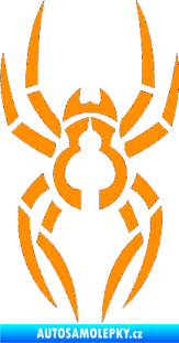 Samolepka Pavouk 006 oranžová